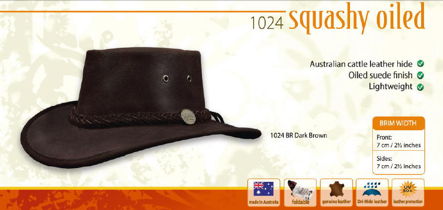 The Squashy Oiled Suede 1024 Hat